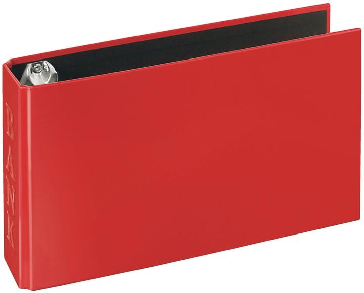 Veloflex VELOCOLOR® Classic Banking Book 2 anneaux rouge clair 4,5 cm DIN A6 paysage (A6, 45 mm, 1 pièce(s))