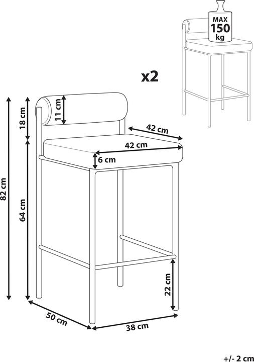 Produktbild Beliani Amaya