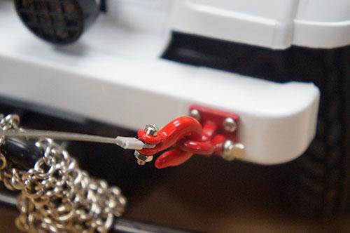 Image du produit Yeah Racing Câble d'acier avec crochet Accessoire