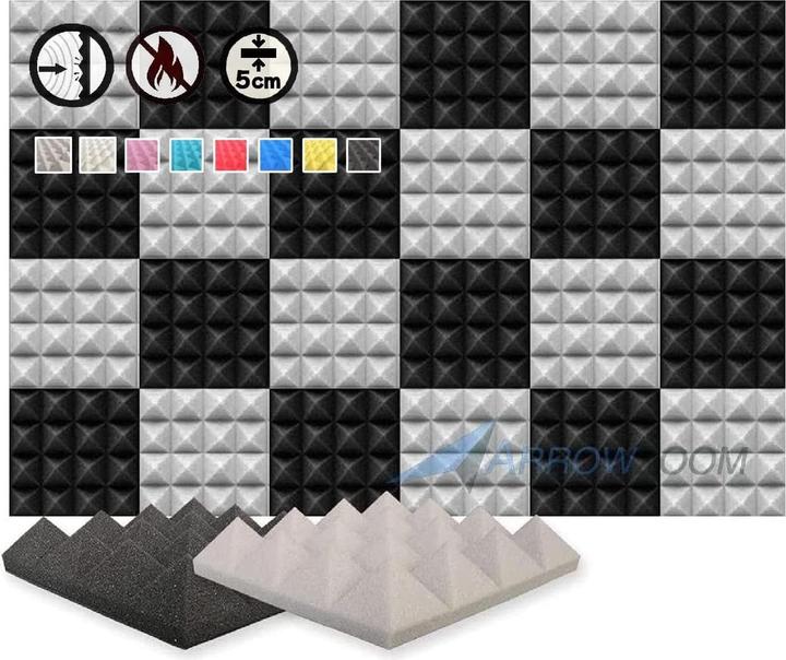 Image du produit Arrowzoom Mousse acoustique (24 pcs)