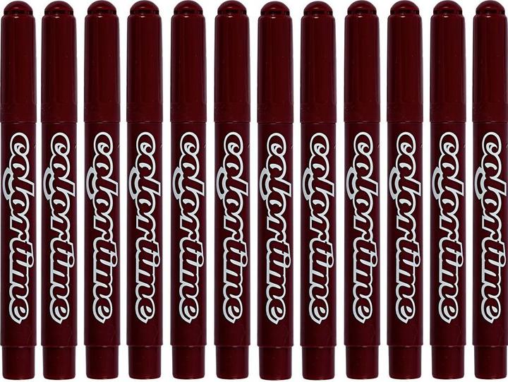 Image du produit Creativ Company Crayons Wijnrode Jumbo, 12pcs. (12x)