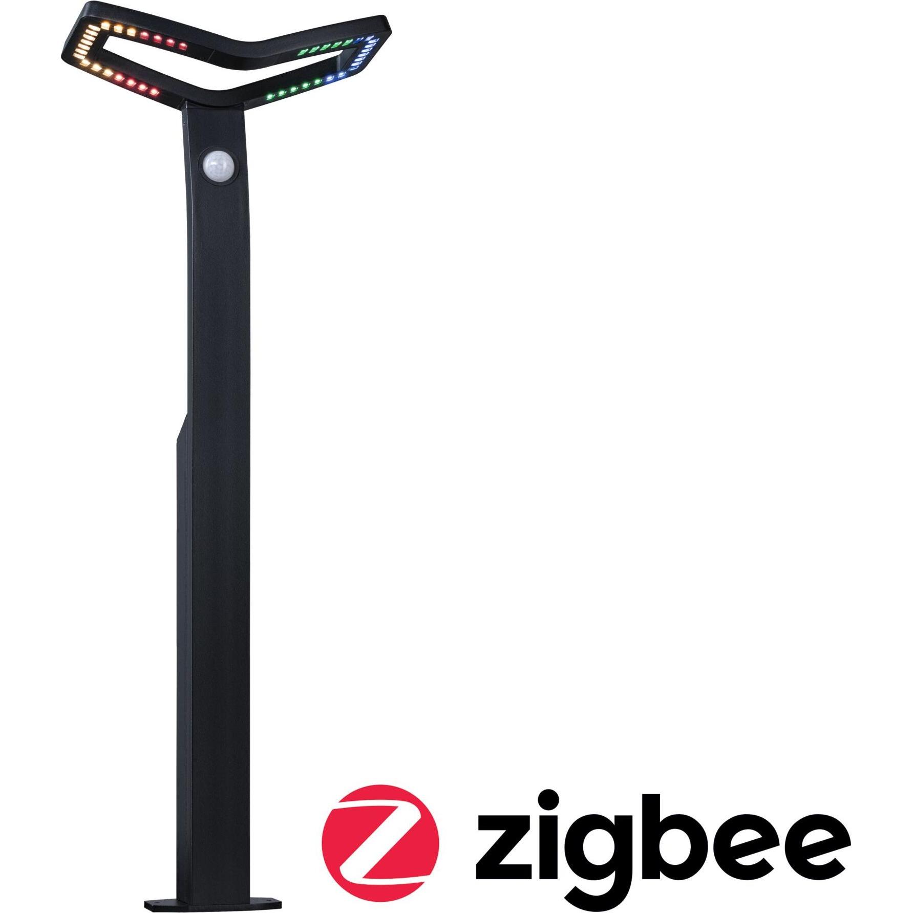 Paulmann Grigio Illuminazione Esterna, Dissuasore Luminoso Alara (600 Lm, Ip44)