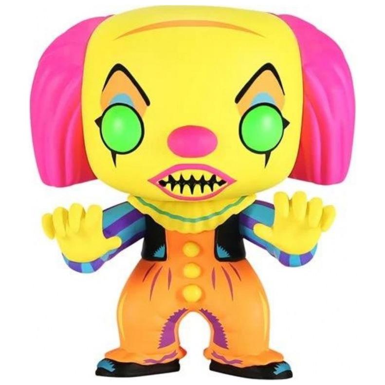Funko Pop! Movies It (1990) : Pennywise Black Light EXM