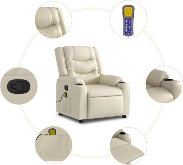 Actual product image vidaXL Massage-Relaxsessel