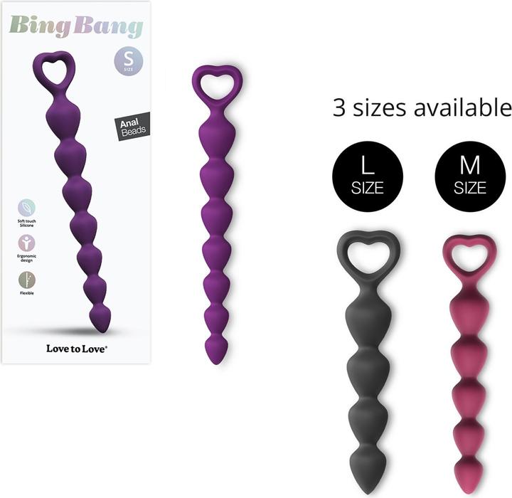 Image du produit Love to Love - Bing Bang taille S - Boules anales - Violet