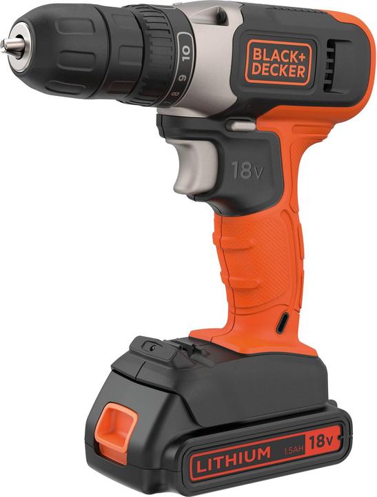 Immagine prodotto Black & Decker Akku-Bohrschrauber (Batteria ricaricabile)
