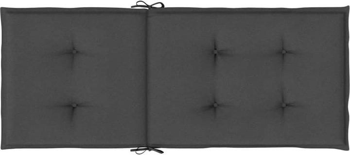 Immagine prodotto VidaXL Cuscini dello schienale alto 2 pezzi in tessuto (120 x 50 x 4 cm)