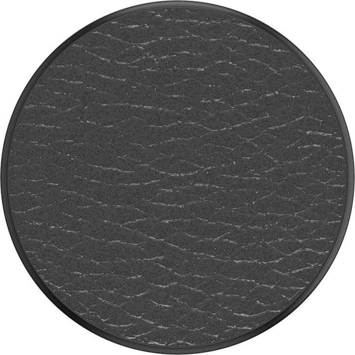 Actual product image PopSockets Pebbled Vegan Leather Black (2nd Gen, interchangeable)
