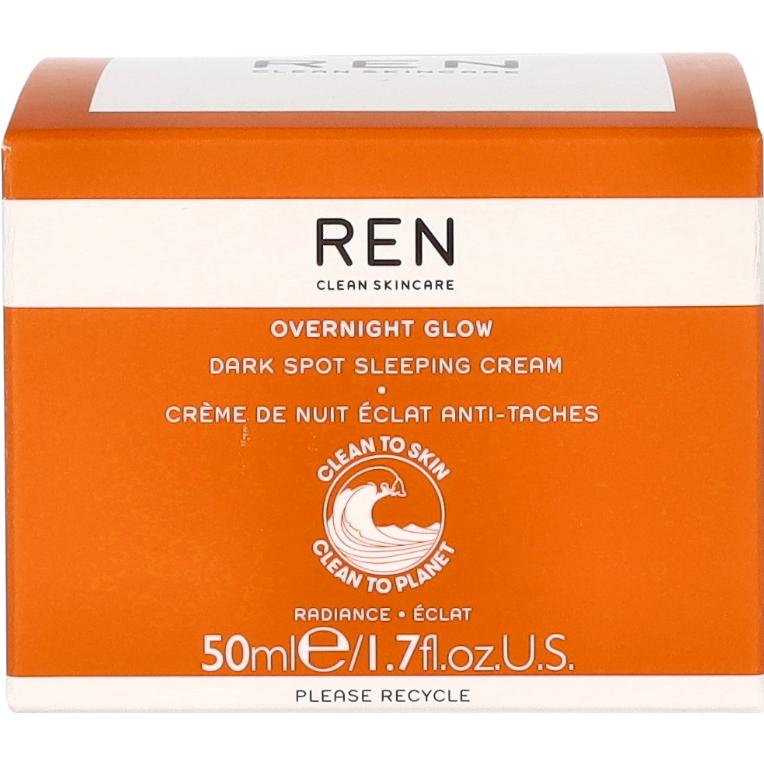 Thumbnail - Ren, Gesichtsserum, Overnight Glow Dark Spot Sleeping Cream (50 ml)
