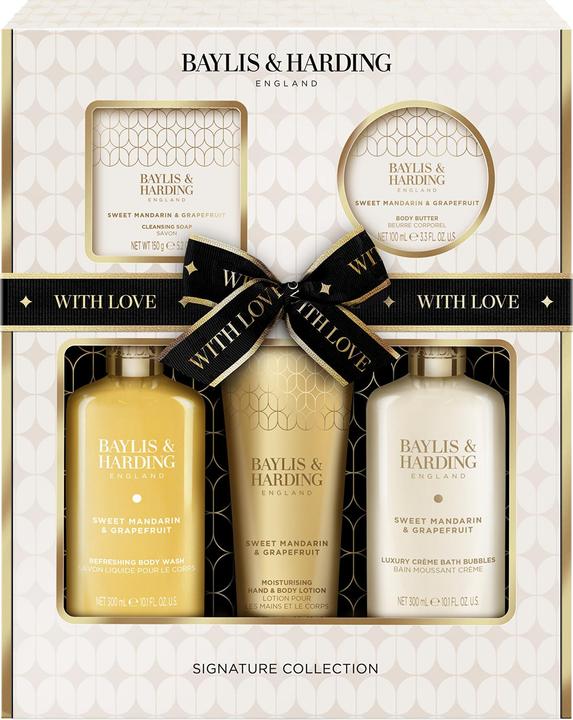 Produktbild Baylis & Harding Geschenkset Mandarin & Grapefruit Set 5-tlg (Körperpflegeset)