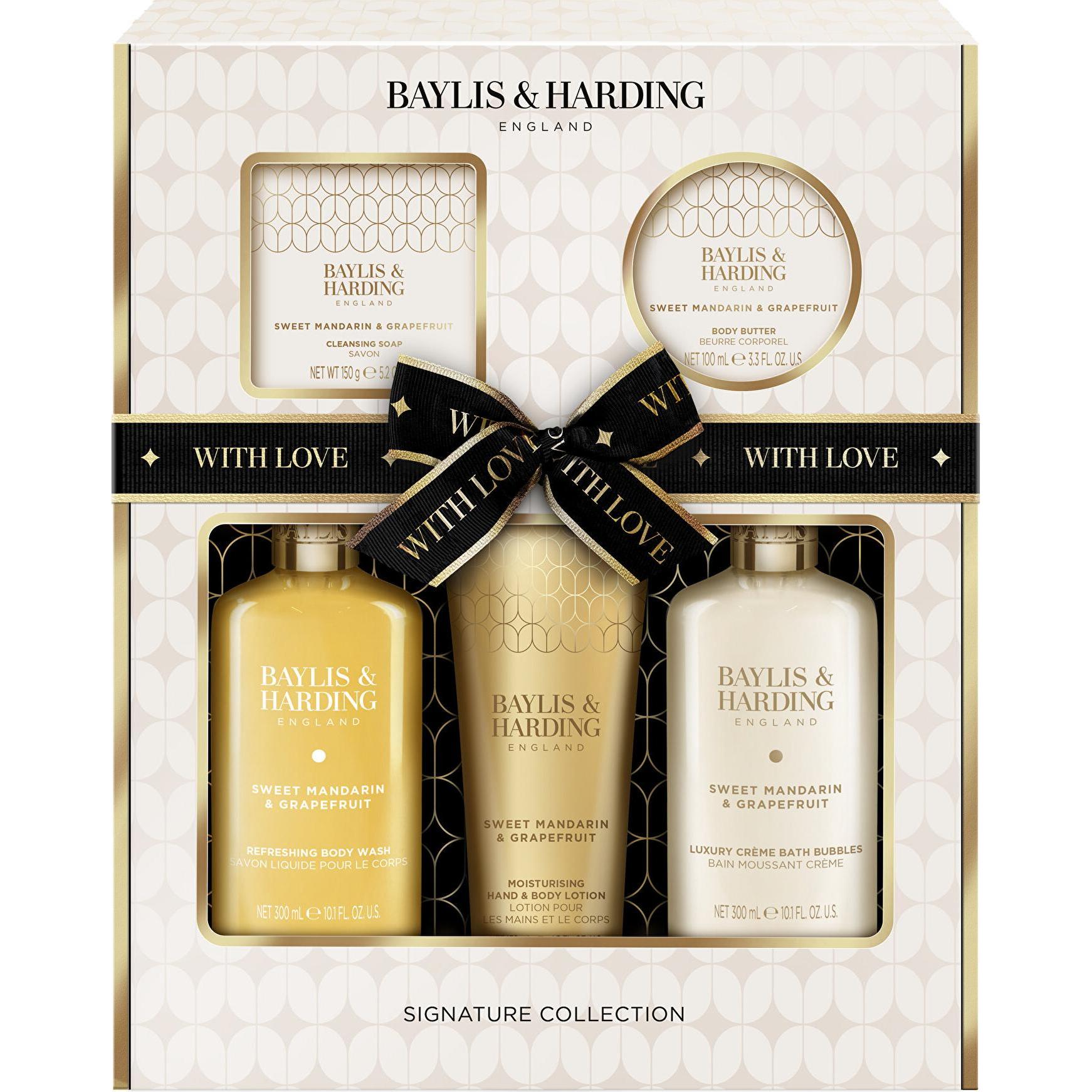 Baylis & Harding, Set regalo bellezza, Geschenkset Mandarin & Grapefruit Set 5-tlg (Set per la cura del corpo)