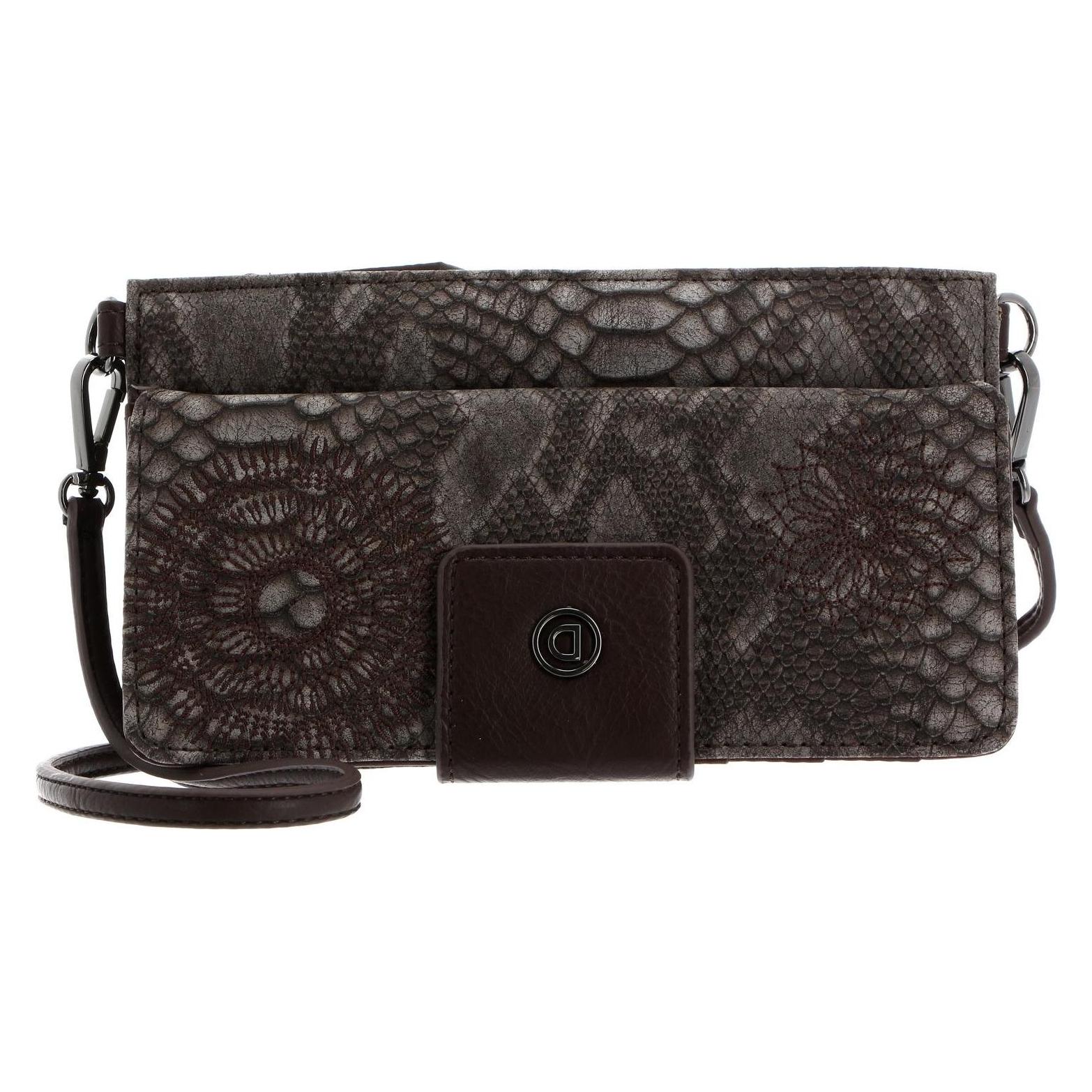 Desigual, Damen, Handtasche, Criseida Carmen Long Wallet, Braun, Mehrfarbig