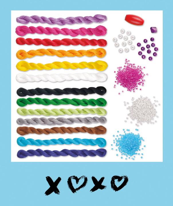 Produktbild Lena Friendship bracelets, big, Children"s jewellery bracelet making kit, 6 yr(s), Multicolour