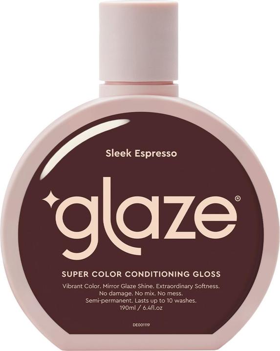 Actual product image Glaze hair sublimating gloss in the colour dark brown Sleek Espresso Tb 190 ml (190 ml)