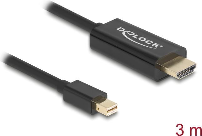 Produktbild Delock Mini DisplayPort — HDMI (Typ A) (3 m, DisplayPort, HDMI, 1.1)