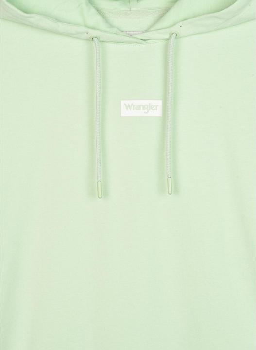 Image du produit Wrangler sweat à capuche wranger ogo green spray (L)
