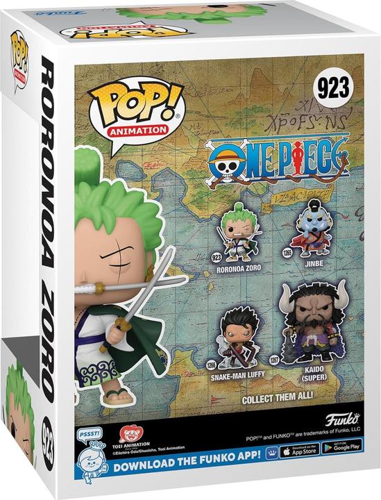 Actual product image Funko Pop! One Piece : Zoro