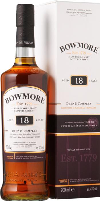 Image du produit Bowmore 18 ans (1 x 70 cl)