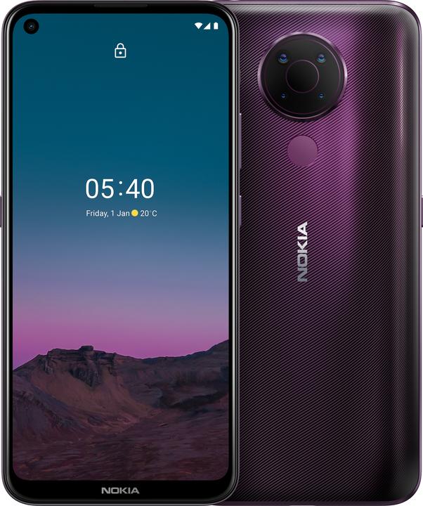Nokia 5.4 (128 GB, Imbrunire, 6.39", Doppia SIM + SD, 4G)