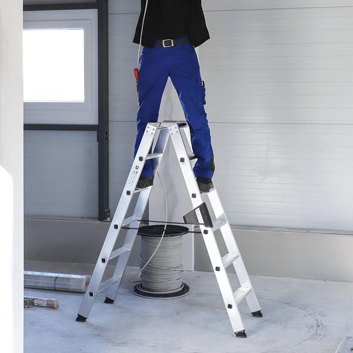 Actual product image Munk Stepladder with steps, both sides (Stepladder, 8 cm)