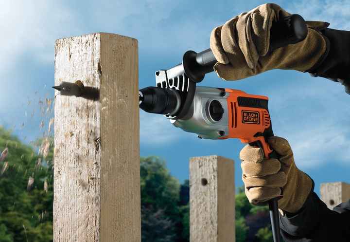 Actual product image Black & Decker Impact drill KR7532K, 750W (Electrical connection)
