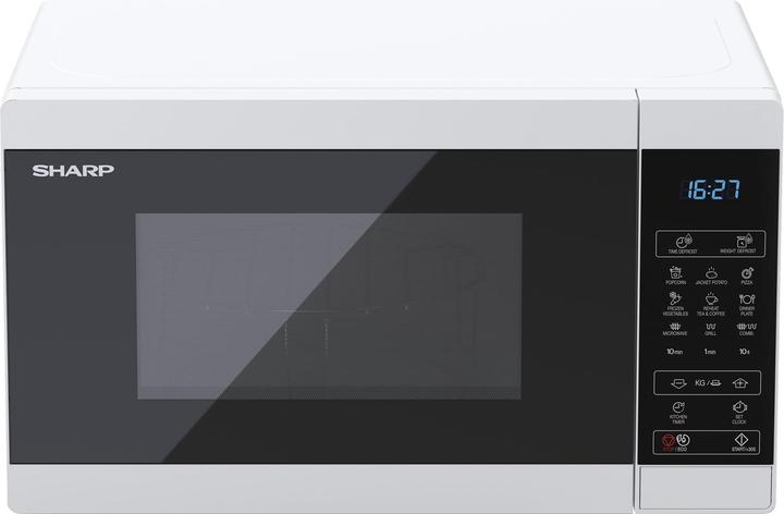 Produktbild Sharp YC-MG02E-W Mikrowelle Arbeitsplatte (20 l)