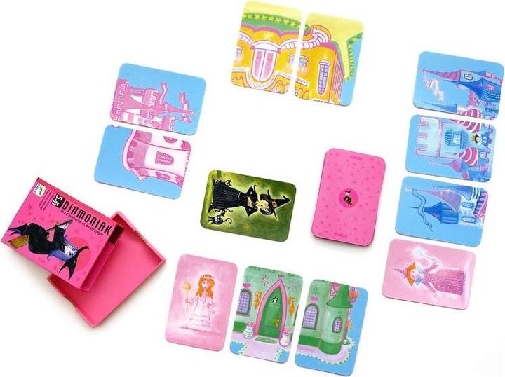 Actual product image Djeco Diamonia card game (mult) (German, French)