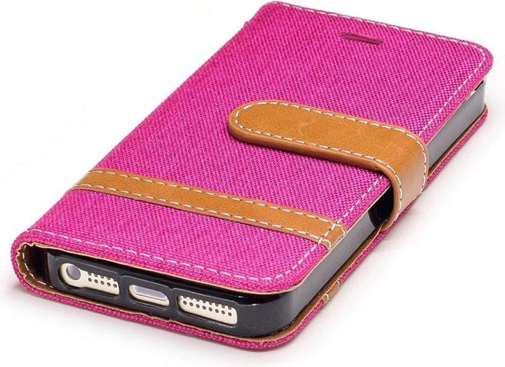 Actual product image König Design Case Mobile Protection for Apple iPhone 5 / 5s / SE Case Cover Wallet Case (Apple iPhone 5)