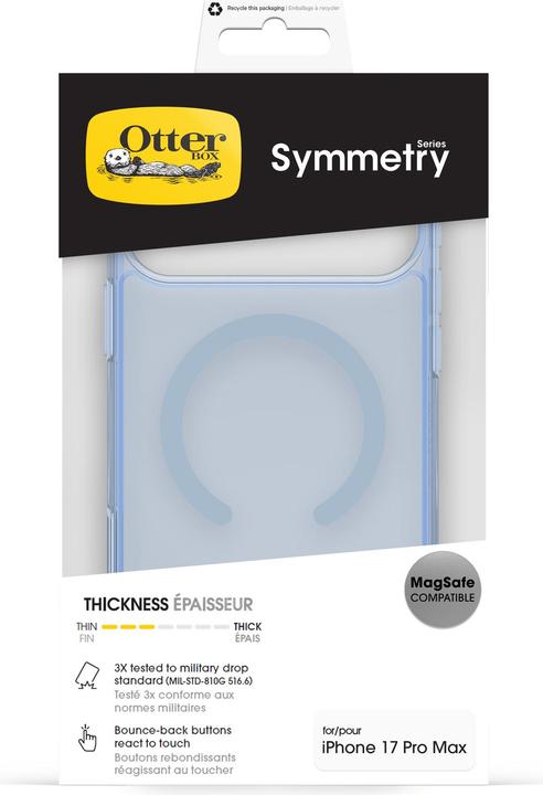 Immagine prodotto OtterBox Symmetry Clear MagSafe Camera Control (Apple iPhone 17 Pro Max)