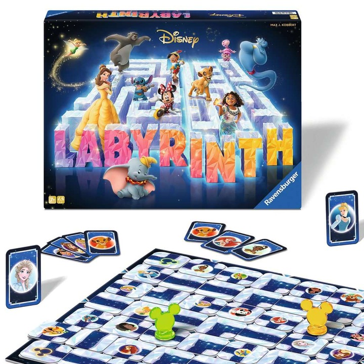 Produktbild Ravensburger Disney 100 Labyrinth (Italienisch, Portugiesisch, Französisch, Deutsch, Niederländisch, Englisch)