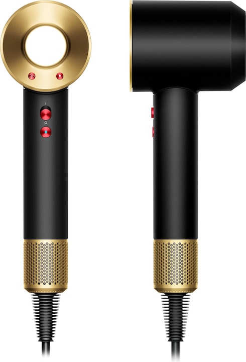 Actual product image Dyson Supersonic hairdryer Onyx Gold