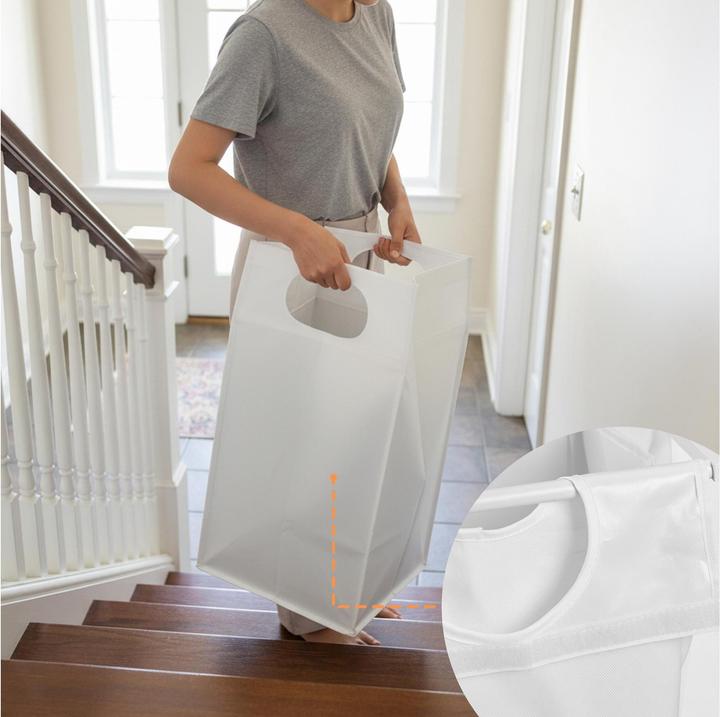 Actual product image Relaxdays laundry bin (65 l)