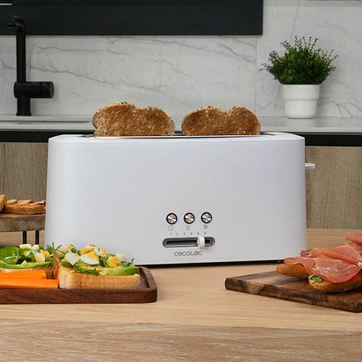 Produktbild Cecotec Tostador Vertical Toast And Taste 10000 Extra White