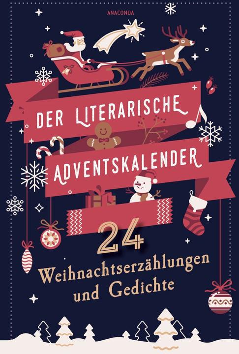Produktbild Der literarische Adventskalender. 24 Weihnachtserzählungen und Gedichte