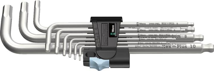 Actual product image Wera 3950/9 Hex-Plus Stainless 1 lose