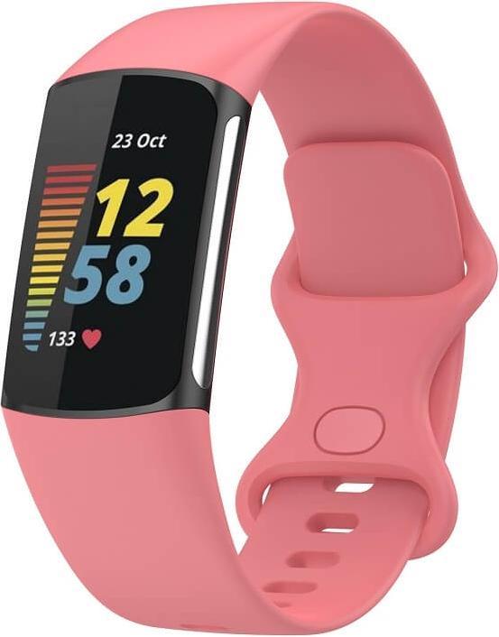 Cover-Discount Fitbit Charge 6 - Fascia da braccio sportiva in silicone di ricambio (Silicone)