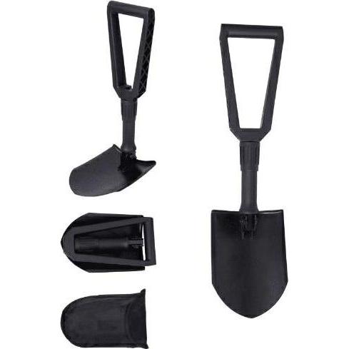 Greenmill, Vanga + Pala, GR9132 Pala Pieghevole Portatile Con Borsa Per Riporre La Pala E La Vanga Pieghevole Per La Camma