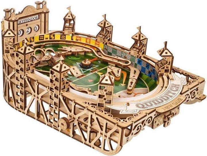 Actual product image Ugears Harry Potter Quidditch pinball machine