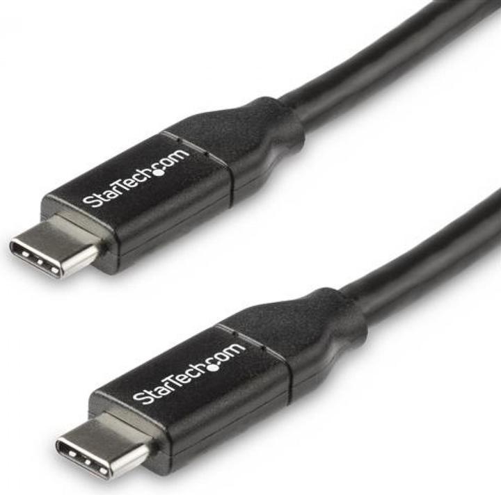 Produktbild StarTech USB-C auf USB-C Kabel mit 5A Power Delivery - St/St - 50cm - USB 2.0 - USB-IF zertifiziert - USB... (0.50 m, USB 2.0, 5 W)