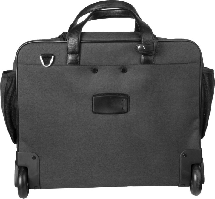 Produktbild Dermata Business Laptop Trolley Canvas 3497CV Zwart (32 l, Handgepäck (bis 50l))