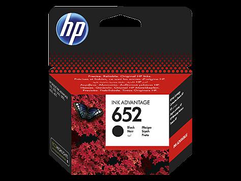 Actual product image HP Ink No.652 Black (F6V25AE)
