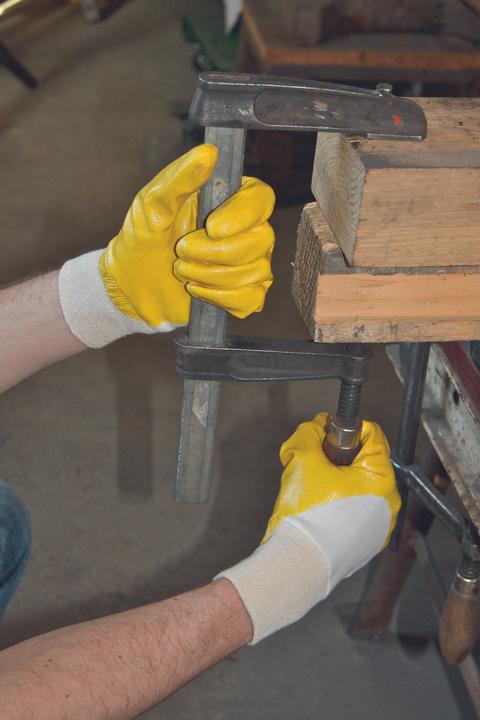 Produktbild Kerbl 297421 ProNit Plus Arbeits Handschuh, Grösse 7 (7)