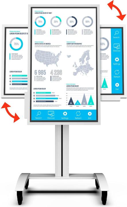 Actual product image Peerless AV SR560-FLIP2 (WM65R, 65", 41 kg)