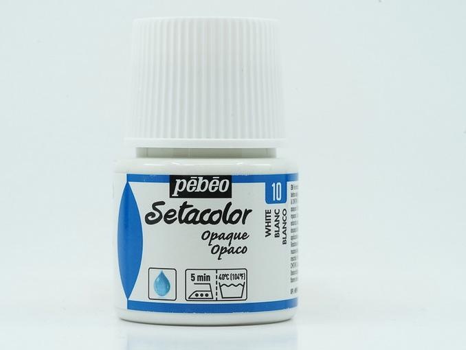 Produktbild Pebeo Setacolor Opak (Weiss, 45 ml)