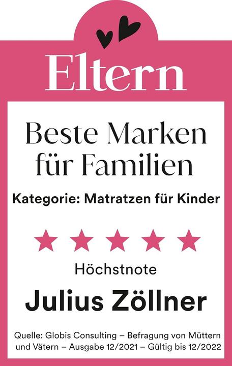 Produktbild Julius Zöllner DR. LÜBBE Babymatratze, Softbox (140x70 cm)