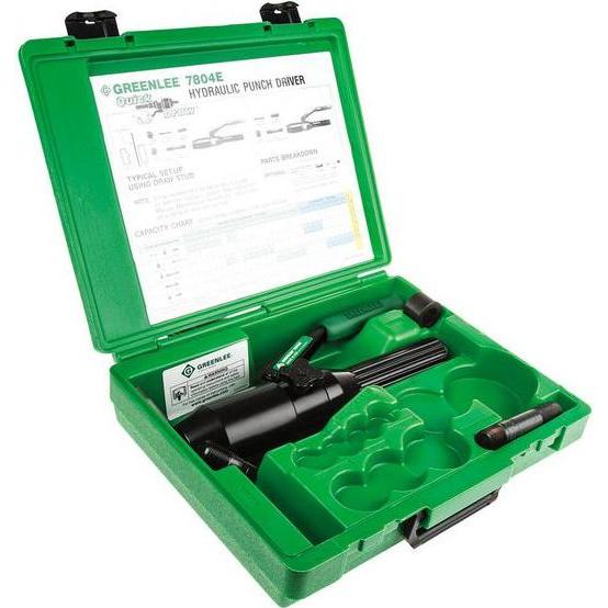 Greenlee, Stanzwerkzeug, Hydraulik Lochschneider