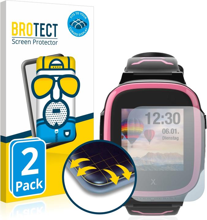 Produktbild BROTECT Full-Cover Displayschutz Matt