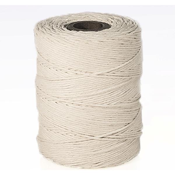 Thumbnail - Antalis Bindegarn 2/6 Baumwolle weiss 250g 1,2mmx225m - (225 Meter pro Rolle), Garn + Wolle