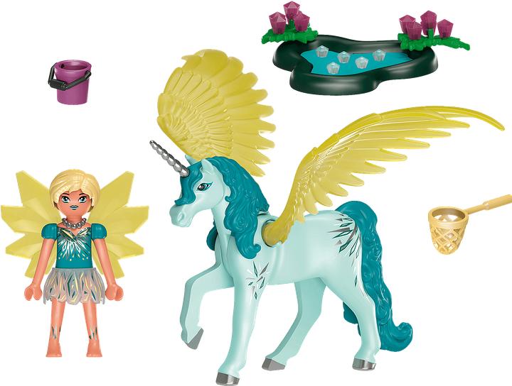 Image du produit Playmobil Crystal Fairy avec licorne (70809, Playmobil Ayuma)