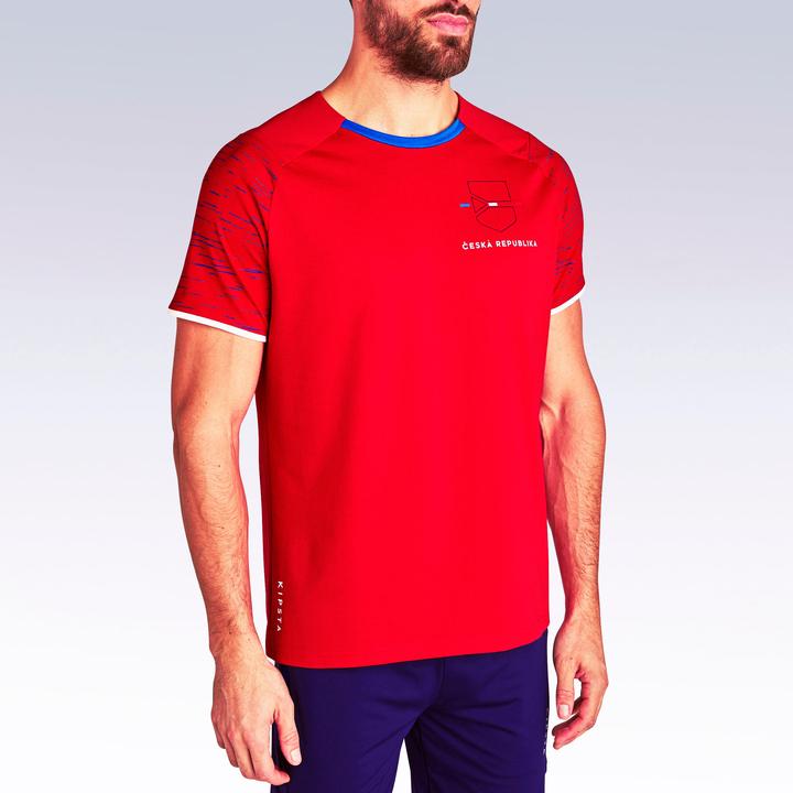 Produktbild Kipsta Damen/Herren Fussballtrikot FF100 Tschechien (L)